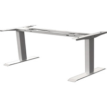 双电动升降桌桌架  矩形管倒装桌腿支架