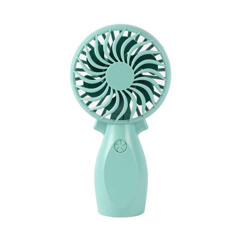 Simple Internet Celebrity Handheld Solid Color USB Charging Small Electric Fan Outdoor Portable Mini Fan