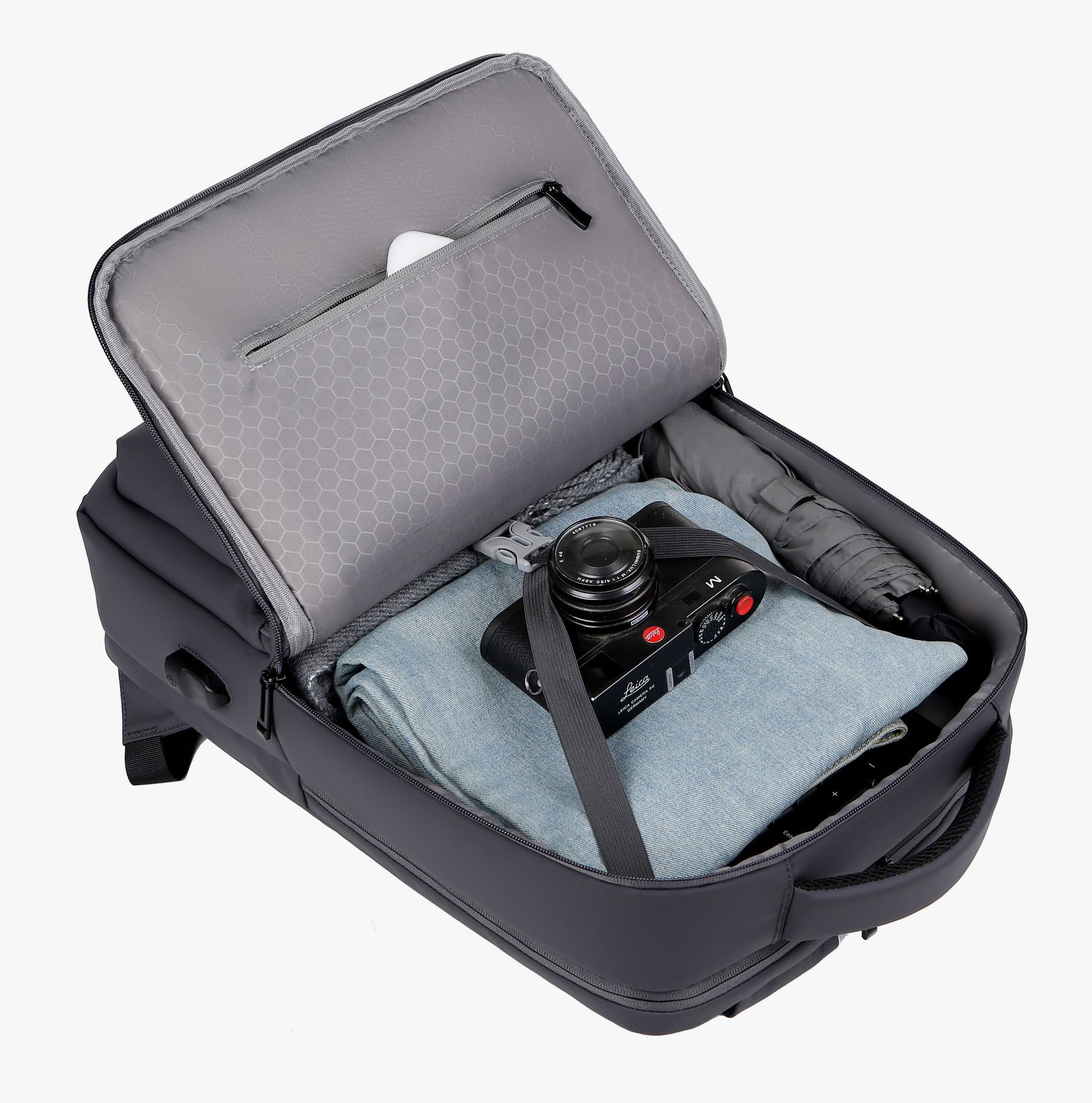 22 New College Students Bag Men's 17 Laptop Backpack Waterproof Travel Business Multifunction Backpack