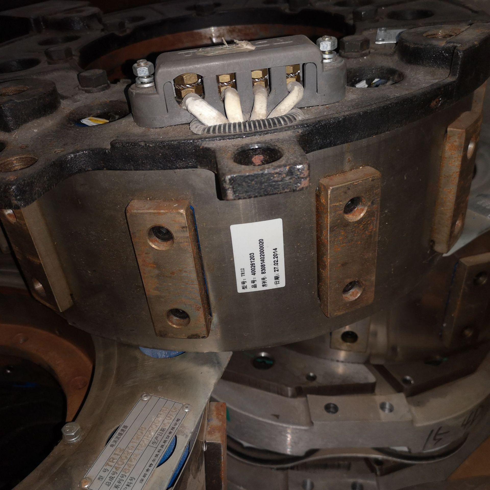 郑州宇通厦门金龙聊城中通苏州海格客车电涡流缓速器tr12定子总成