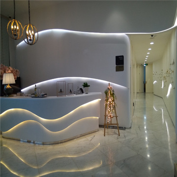 grg接待台厂家直供grg构件grg服务台grg造型前台grg吧台定制