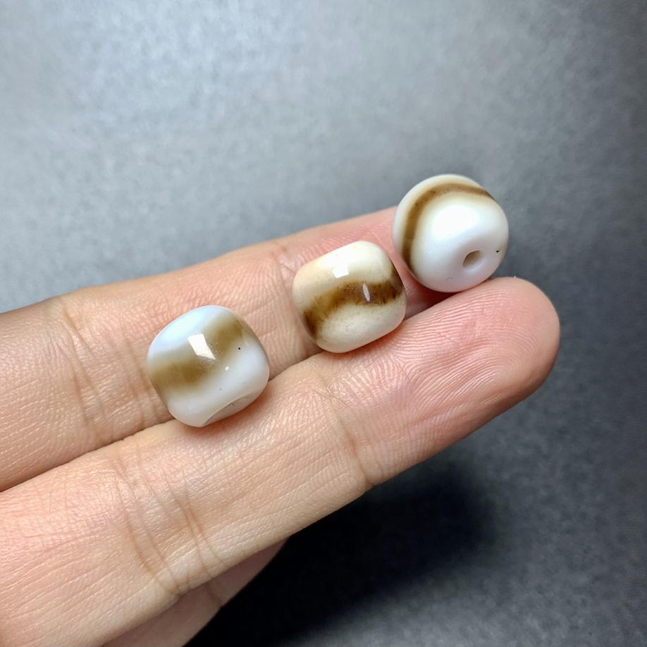 天然虎牙天珠玛瑙老型珠隔珠diy文玩配饰手串佛珠项链配件-阿里巴巴