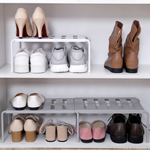 5V客厅分层简易鞋架厨房省空间置物架 家用宿舍塑料鞋子拖鞋收纳