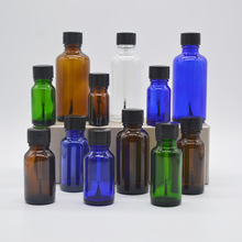 茶蓝5-100ml小样分装瓶毛刷瓶指甲油包装瓶玻璃补漆瓶胶水瓶