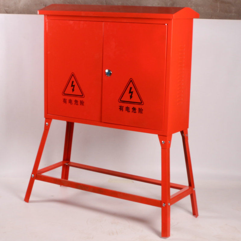 工地移动箱 工地三级箱 工地高脚箱 红色移动箱 工地临时配电箱