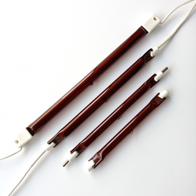 红外线碳纤维(红色)石英加热管 印刷烘干机 石英管电热管 500w