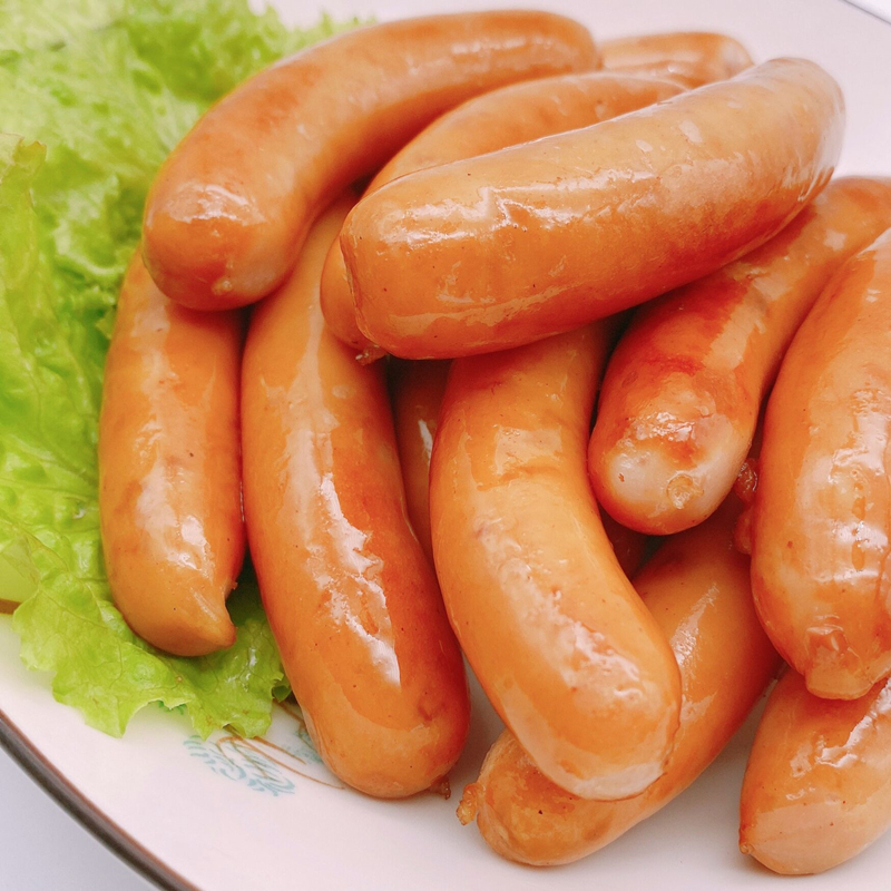 出口日本日式维也纳香肠热狗肠儿童肠早餐肠烤肠爆浆400g*2袋包邮