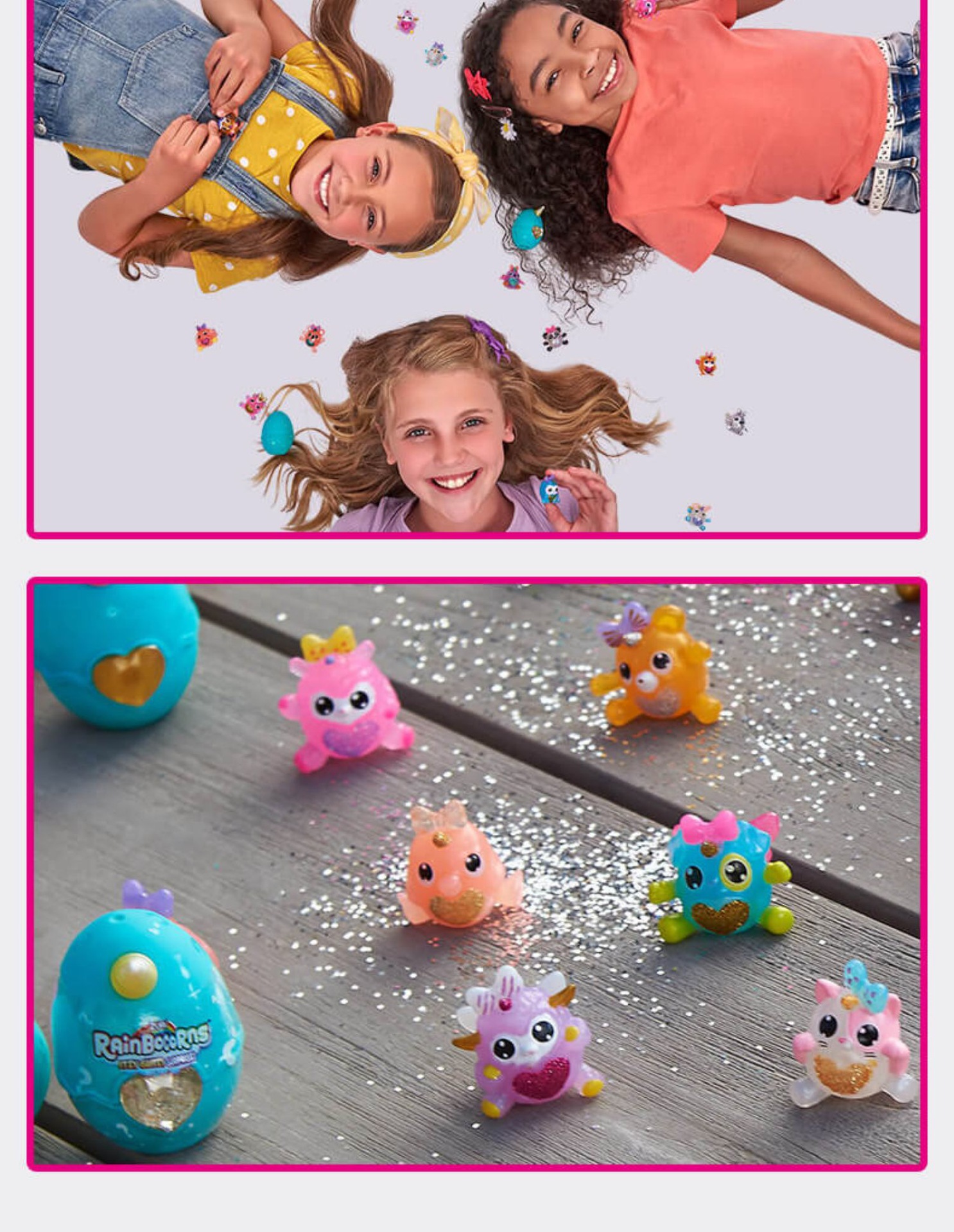 zuru彩虹魔法蛋迷你独角兽公仔宠物玩偶盲盒拆惊喜球女孩玩具