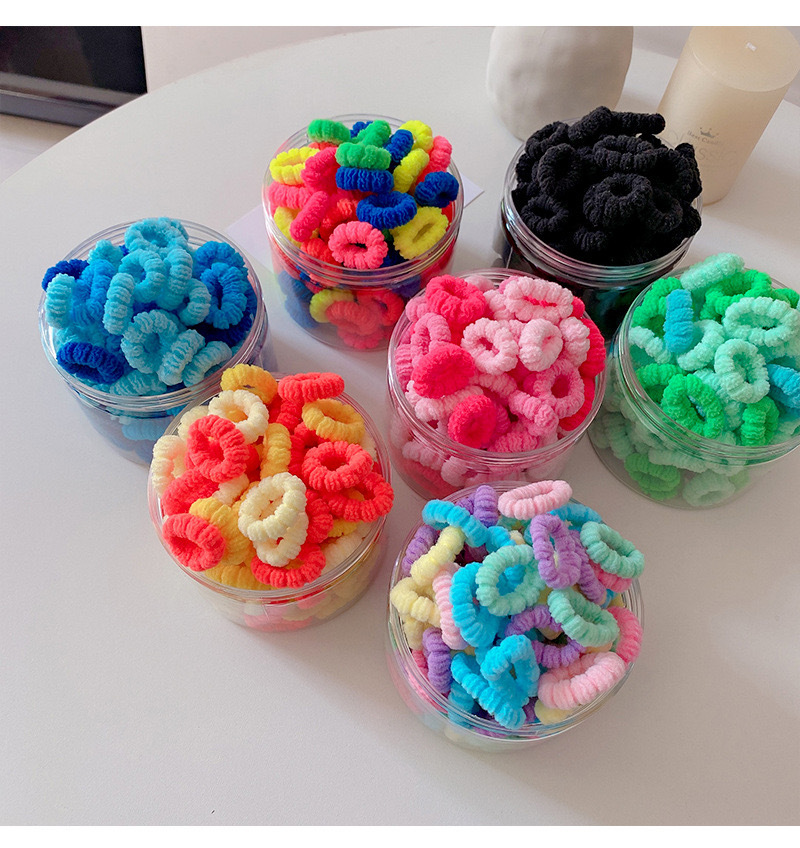 Children's Rubber Band Baby Hair Band Tie Hair Small Rubber Band Towel Ring Does Not Hurt Hair Elastic Girls Hair Rope Hair Accessories