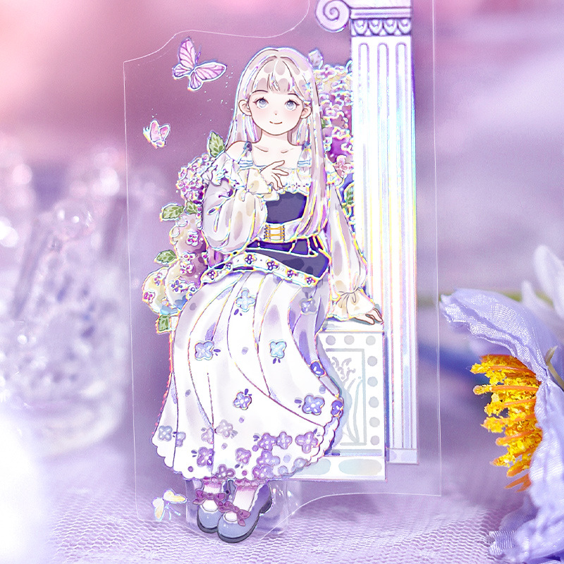 芯陌 少女清新pet胶带 透明贴纸动漫胶带diy咕卡素材手账胶带