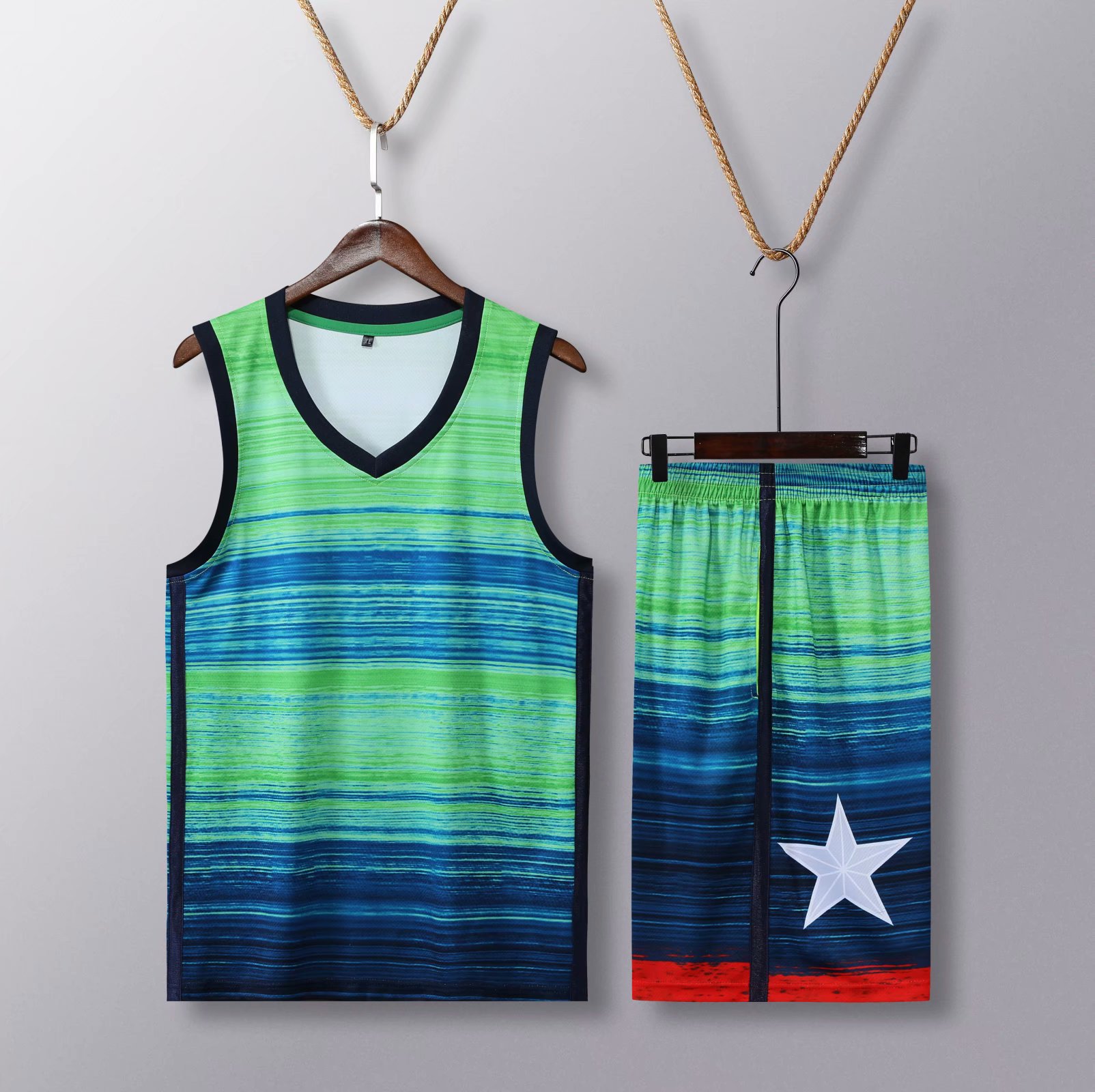 2021美guo队球衣梦之队篮球服套装男 一套印制印字比赛背心训练营