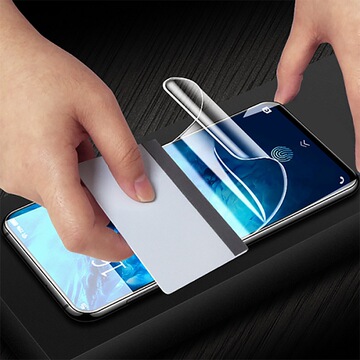 适用华为智选hinova9pro水凝膜hebe-bd00手机贴膜软边曲面屏软膜