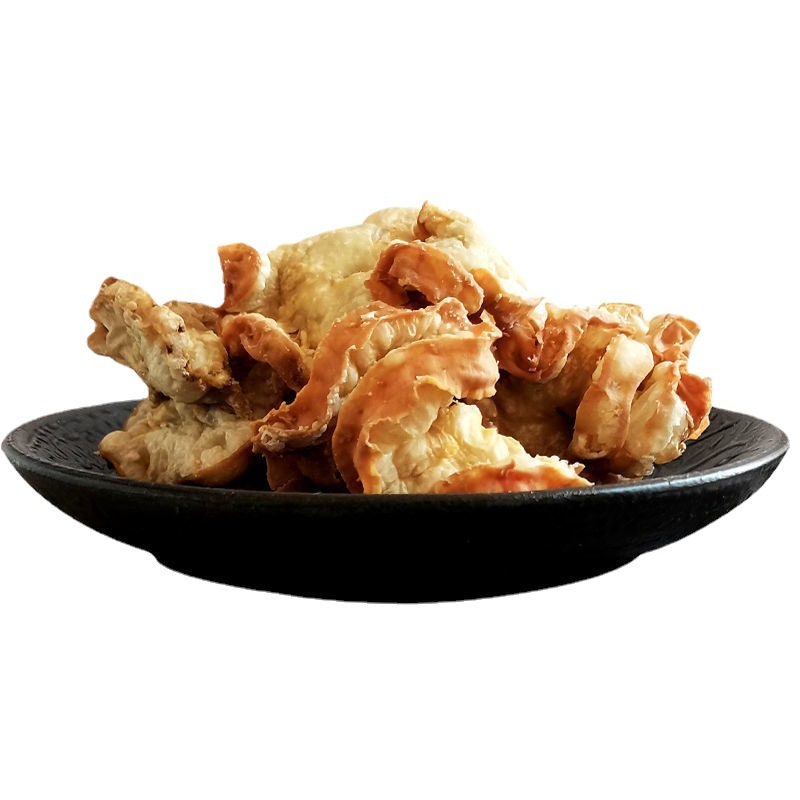 花脂渣猪油渣生酮原味猪肉渣特产休闲小吃零食围心肉渣