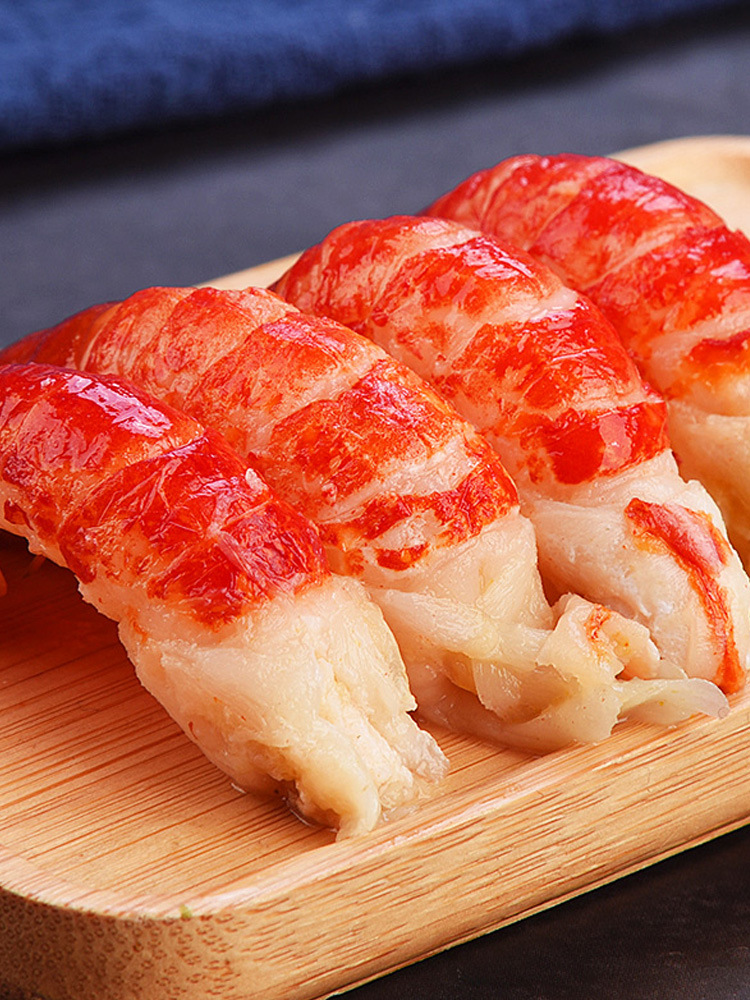 新鲜龙虾尾鲜活冷冻小龙虾尾生鲜大号虾球海鲜无10冰衣整箱9