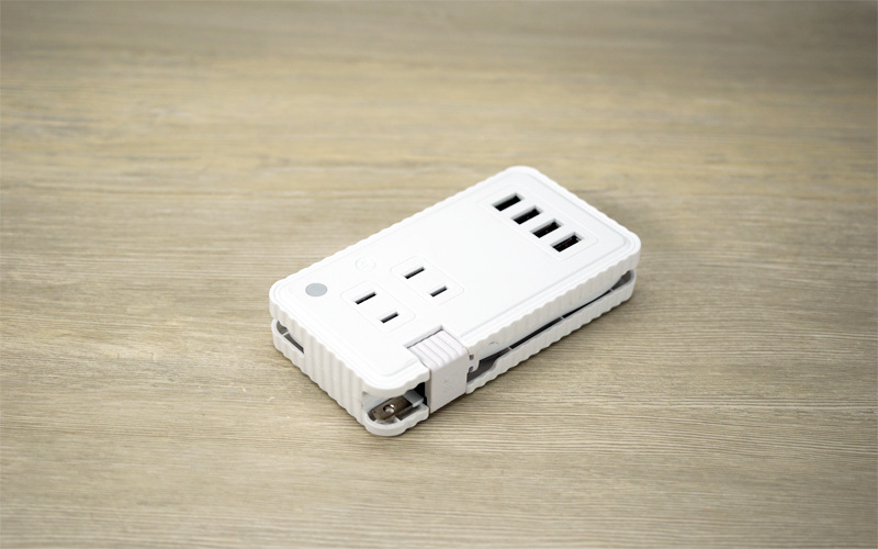 日规带线旅行插座日标小夜灯usb充电插座日式两孔usb充电照明排插