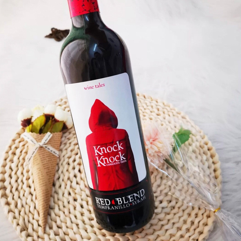 西班牙瓦伦西亚原装原瓶进口12度红酒奥兰小红帽干红葡萄酒 750ml