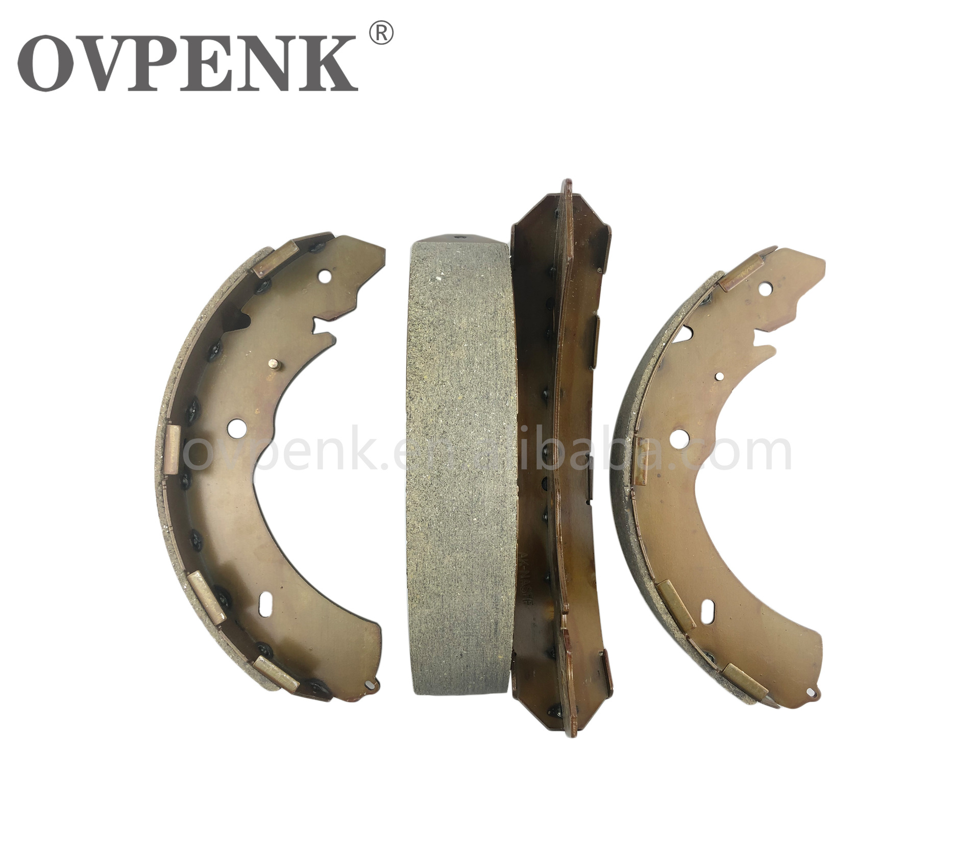 刹车蹄片适用于三菱l200皮卡车2004-2015 4600a106 4600a018-阿里巴巴