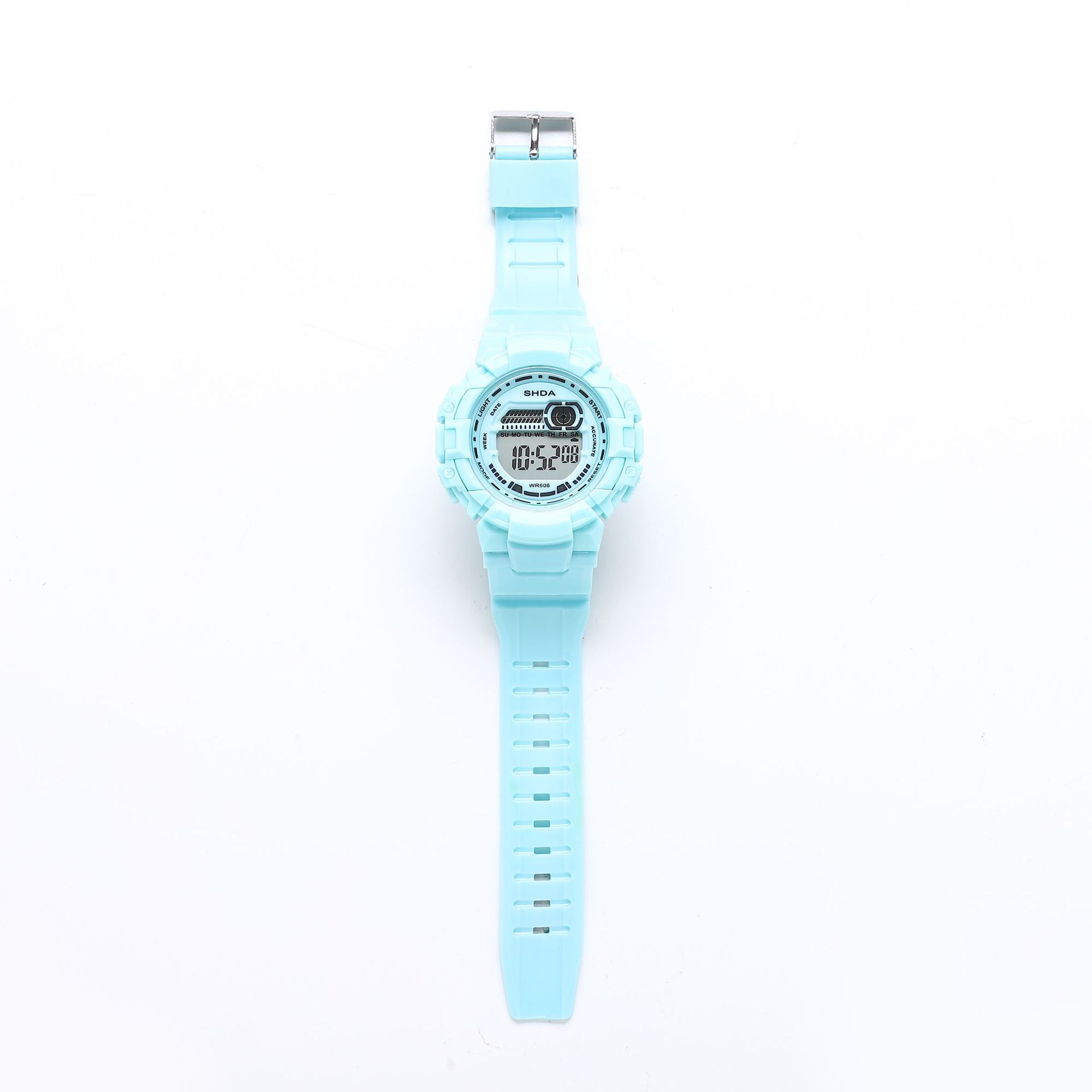 Factory Wholesale Children's Electronic Watch Youth Couple Fashion Sports Multi-Function Watch Macaron Color Matching Electronic Watch