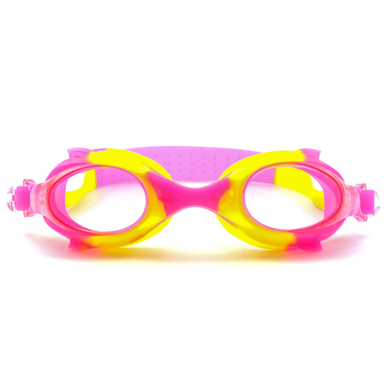 Best-Selling Swimming Goggles HD Anti-Fog Waterproof Swimming Glasses Children's Silicone Goggles Factory Wholesale