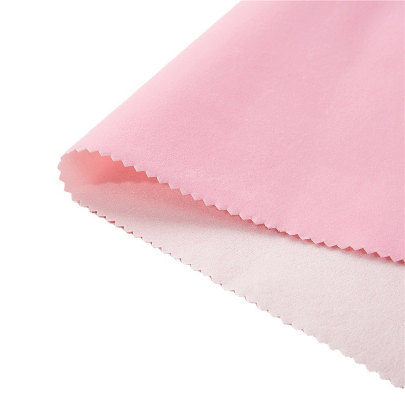 Spot Supply Pink Non-Woven Plush Ring Box Jewelry Packaging Box Flocking Cloth Self-Adhesive Self-Adhesive Fleece