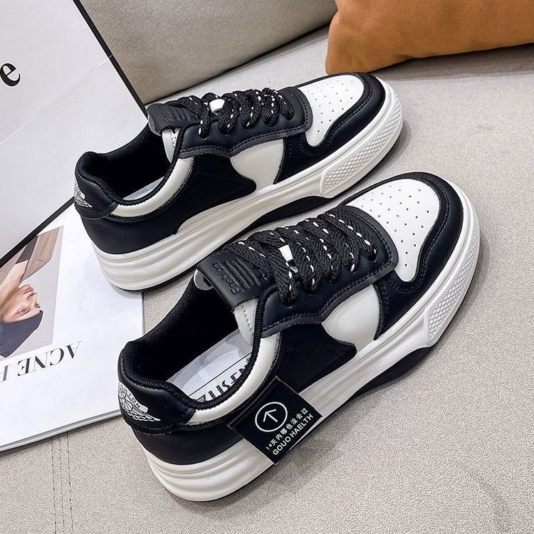 women‘s sneakers wholesale 2023 new women‘s shoes korean style thick bottom platform casual shoes student sports fashion clunky sneakers