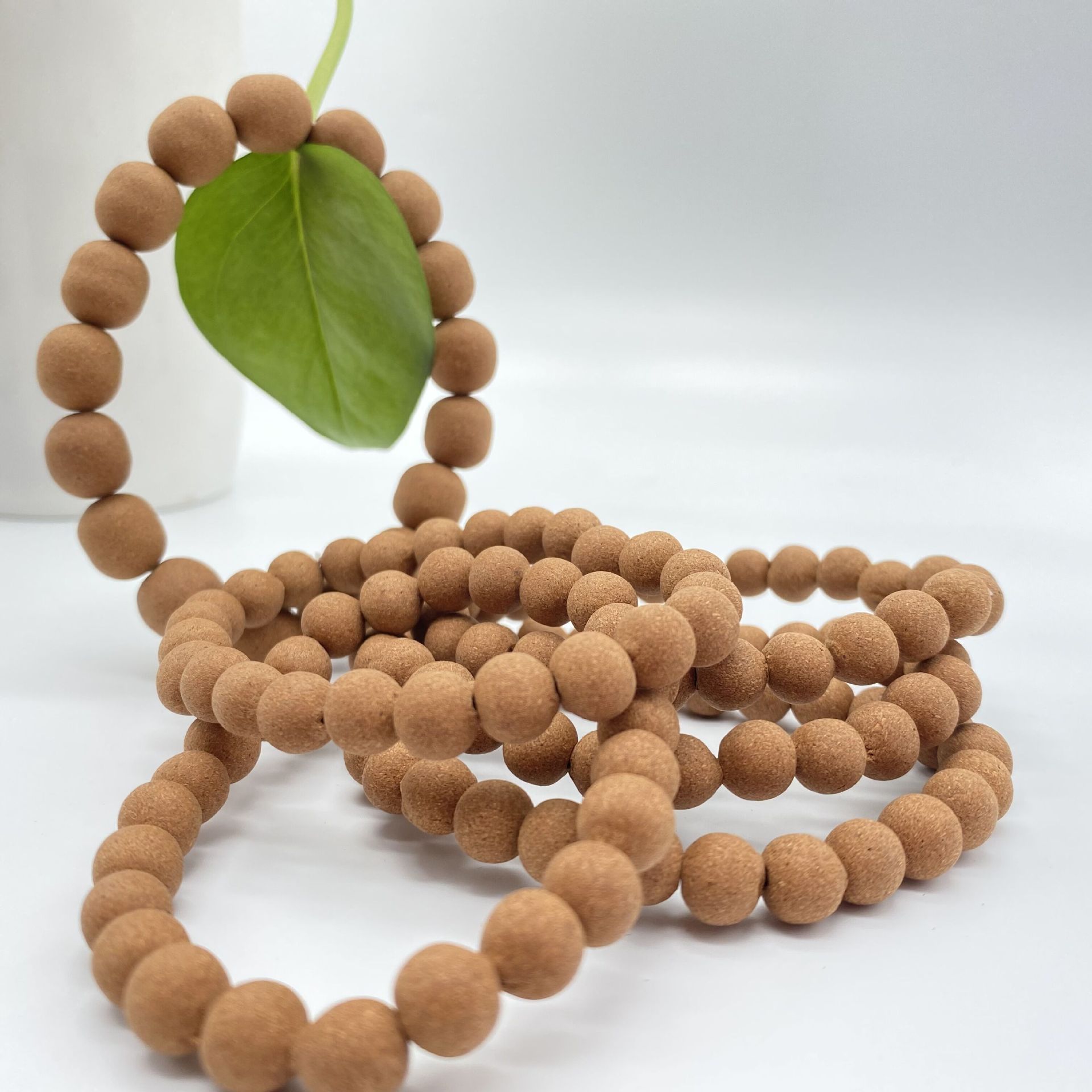 静慧文化 香味桂花香丸手串 降真香手串手链 古风合香老山檀手串