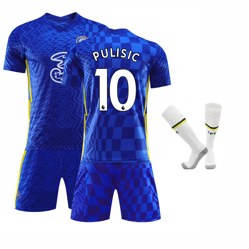 2122新款9号卢卡库足球服切尔西新赛季球衣蓝军成人儿童足球服