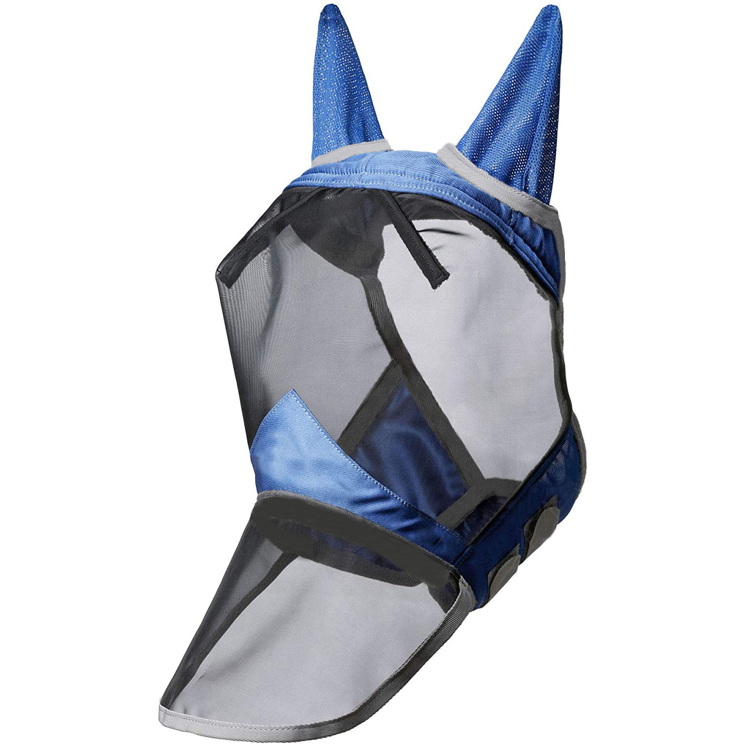 马面罩 防虫马面罩 马匹飞行面罩 透气舒适马术用品马面罩