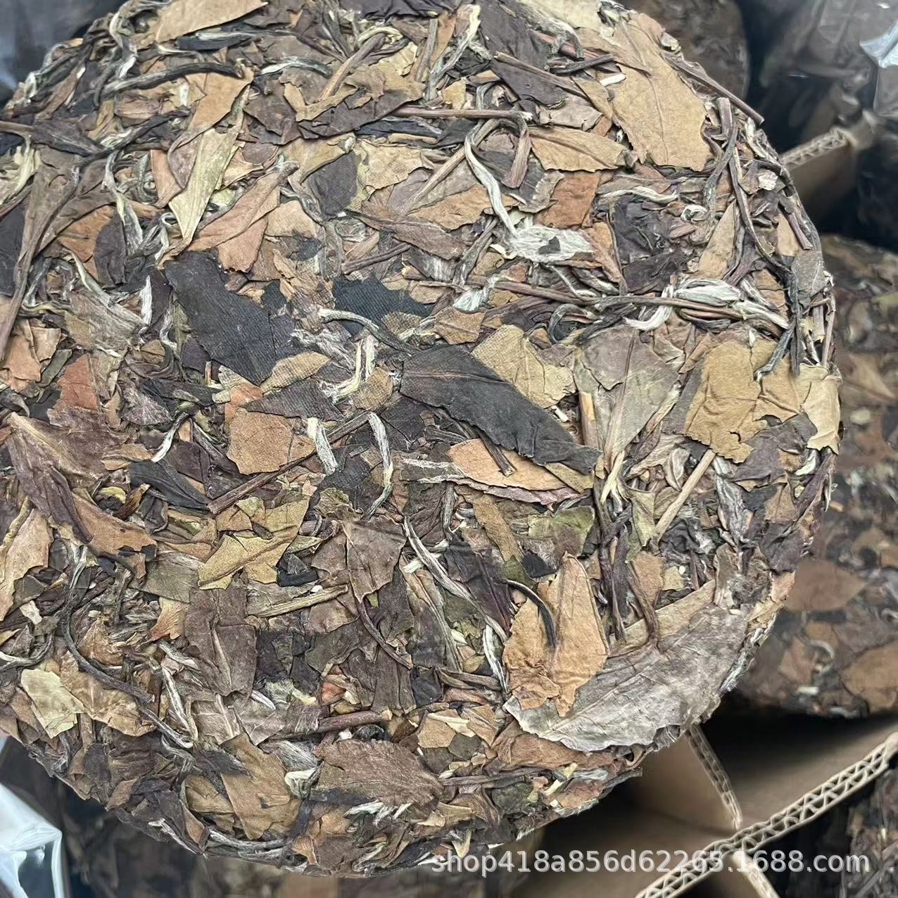 2018年福鼎白茶管阳高山全日晒白露寿眉老白茶茶饼350克厂家直销