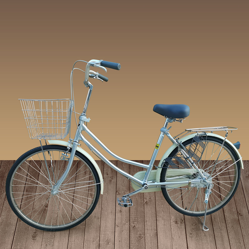 出口26寸24寸日本复古车日式自行车通勤代步车内变速沙滩公主轻便