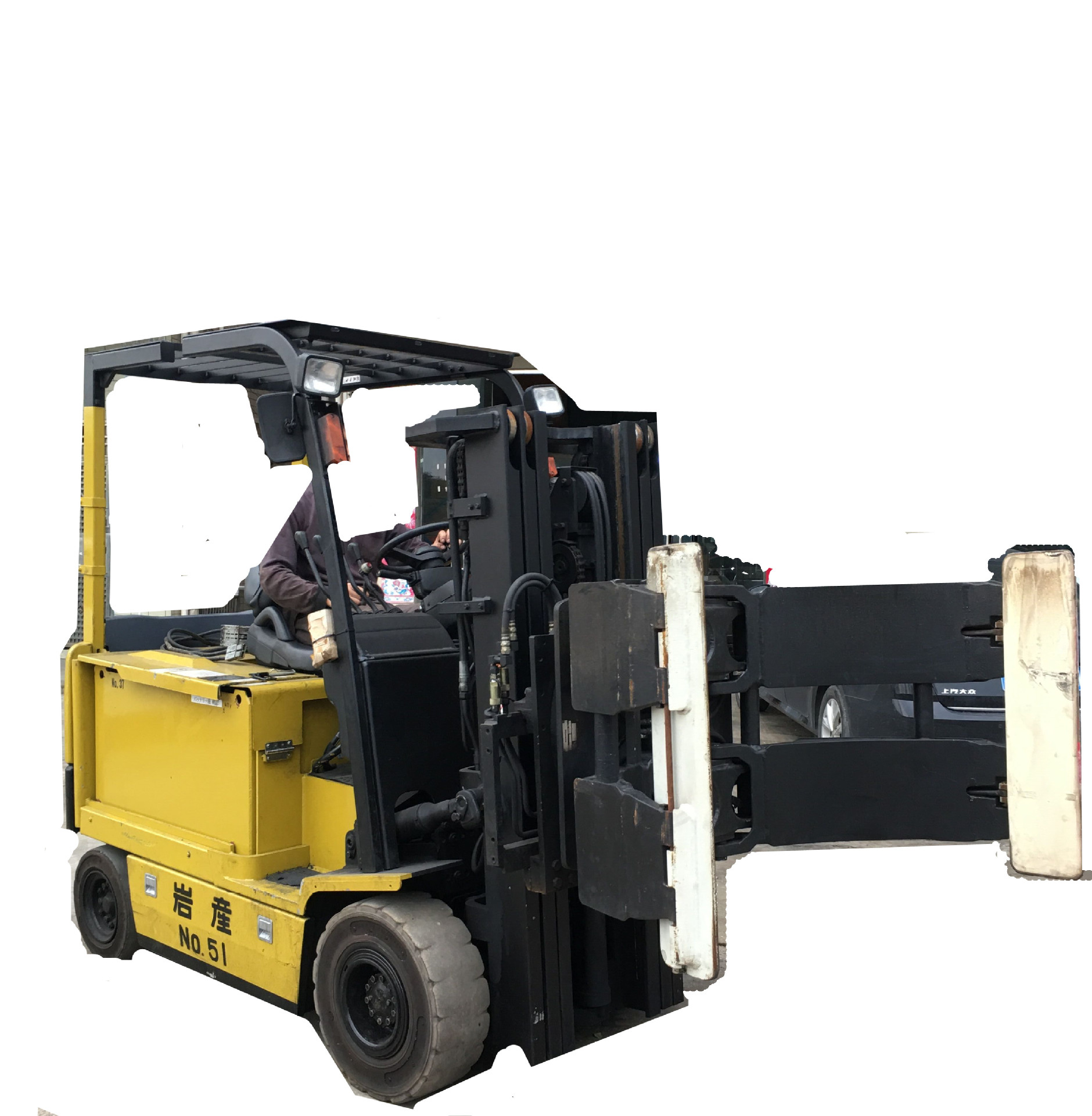 圆形纸装卸叉车 纸卷夹 卡斯卡特纸卷夹出租出售 二级安装纸卷夹