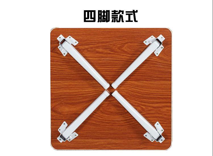 折叠桌腿支架桌脚床上懒人简易小桌子加厚餐桌配件餐桌脚架