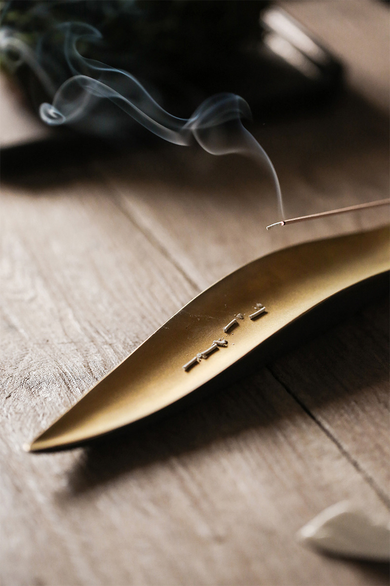 陶瓷香插 线香炉 创意线香卧香盒 檀香沉香熏香炉香盒香座薰炉