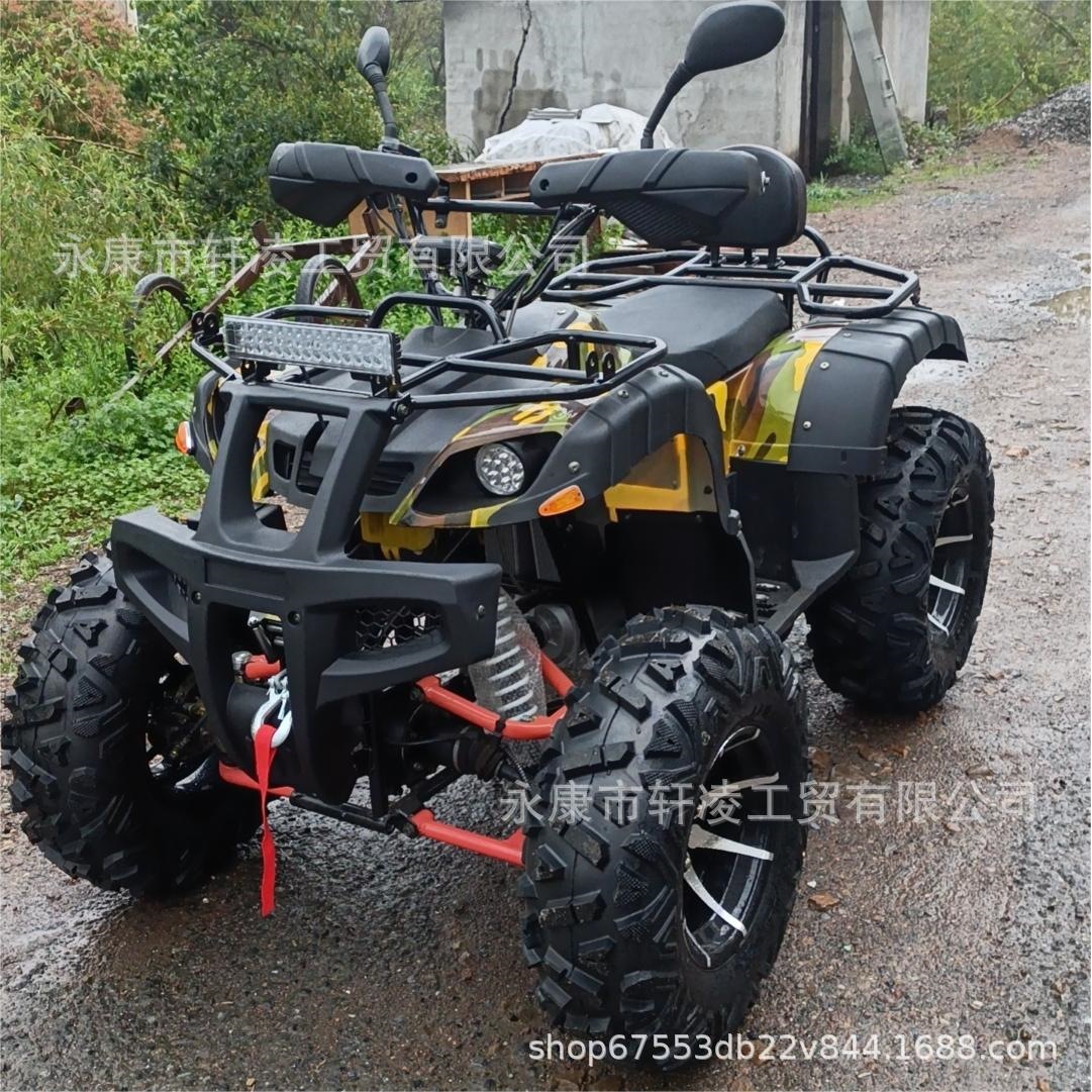 厂家直销3000w电动四驱大公牛沙滩车 utv 四驱汽油atv 越野摩托车