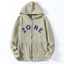 gap男女装秋2023新款logo仿羊羔绒宽松廓形运动卫衣402176连帽衫