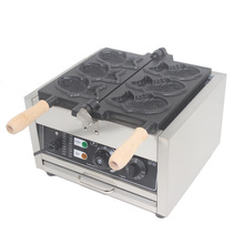 鲷鱼烧机商用小鱼饼机电热台湾三孔五谷鱼形烧机模具不粘小吃设备