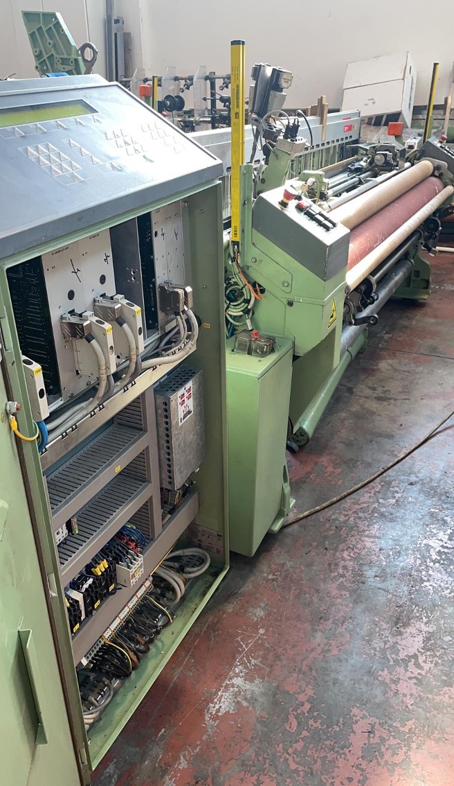 二手多尼尔刚性剑杆织机220cm 1998年产适合碳纤维芳纶玻纤特斯林