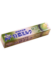 日本糖果 味觉8.2特浓硬奶糖37g 休闲零食牛奶抹茶味