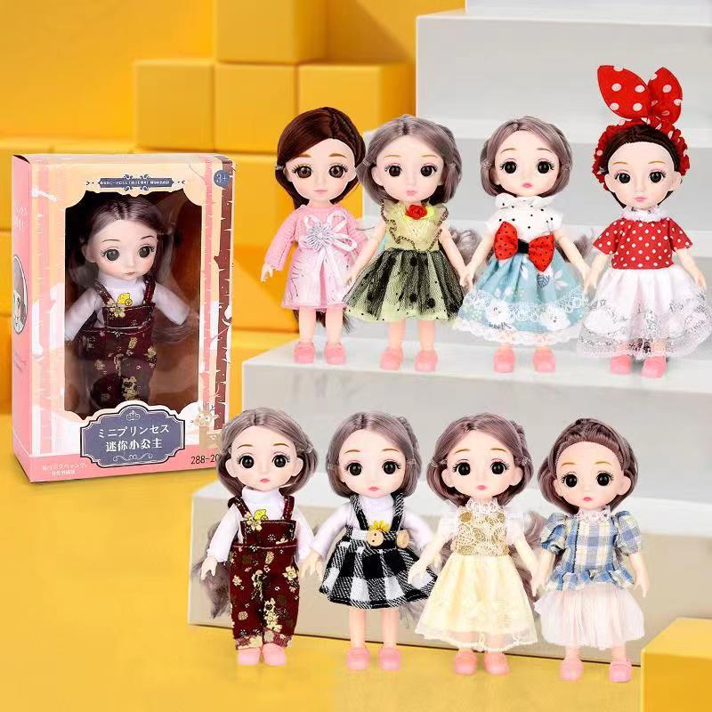 6-Inch Multi-Style Fashionable Exquisite Doll Gift Box Girl Toy Training Institution Gift Girls Birthday Gifts
