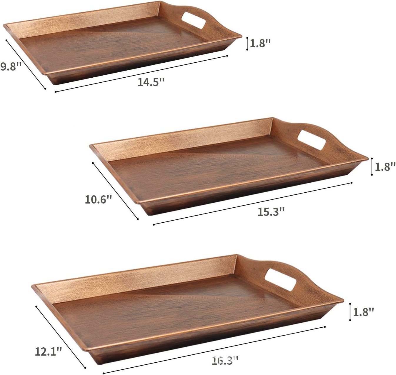 Customizable Bamboo Tea Walnut Tray Rectangular Bamboo Tray Simple Home Hotel Restaurant Tea Set Tea Tray