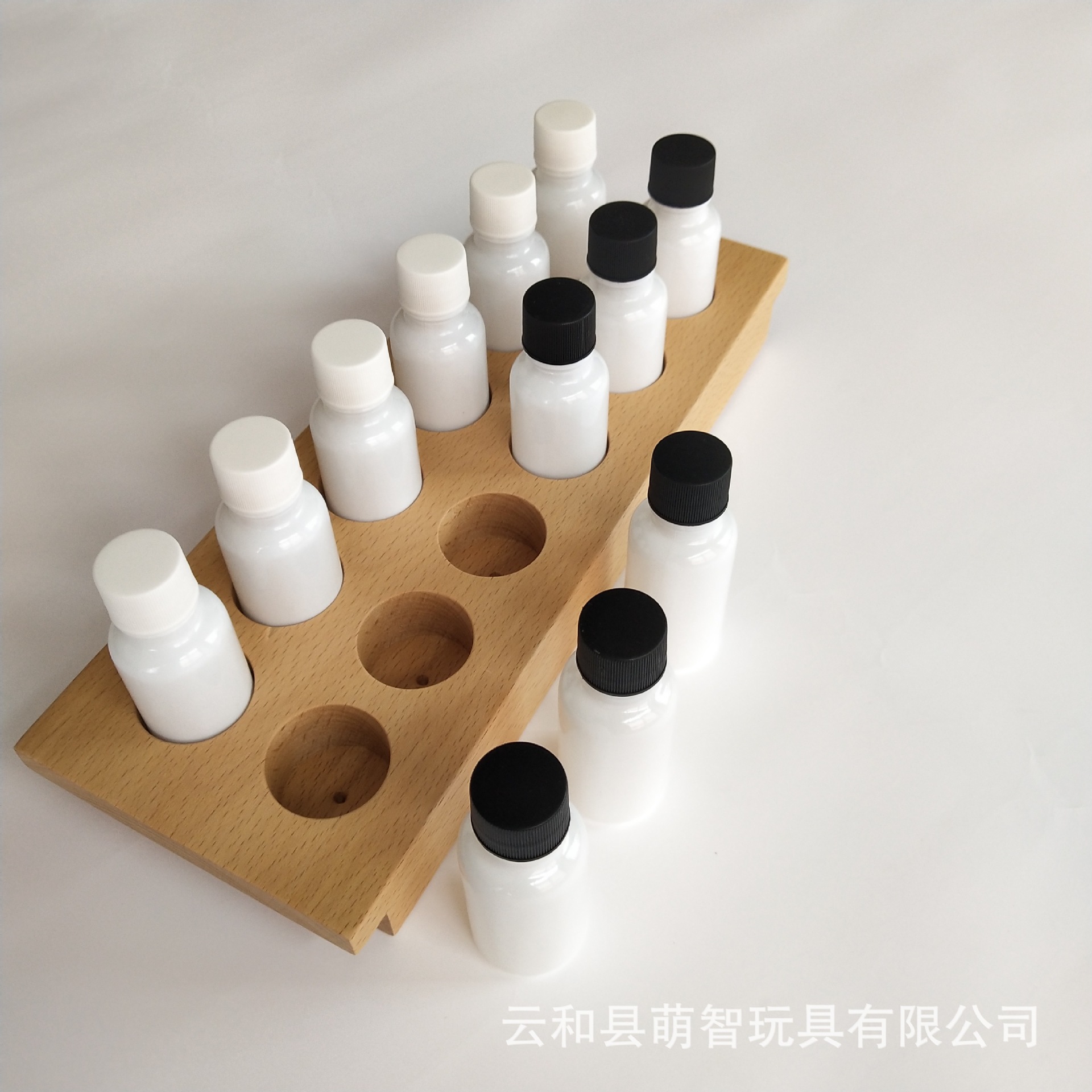 蒙氏教具蒙台梭利感官教具国际版/专业嗅觉瓶 早教幼儿嗅觉练习