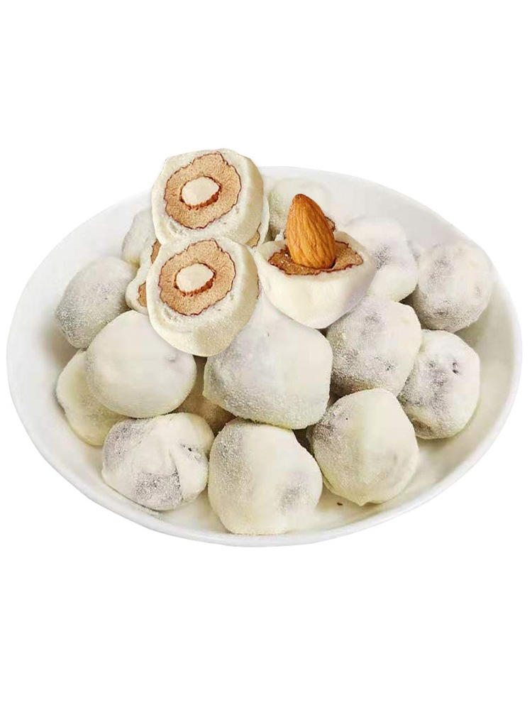 新疆牧民人家奶枣巴旦木夹心奶酪枣500g袋装网红牛奶若羌夹大杏仁