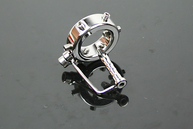 阴茎枷 不锈钢夹具金属cb贞洁器 阴囊挤压器 睾丸束缚男用