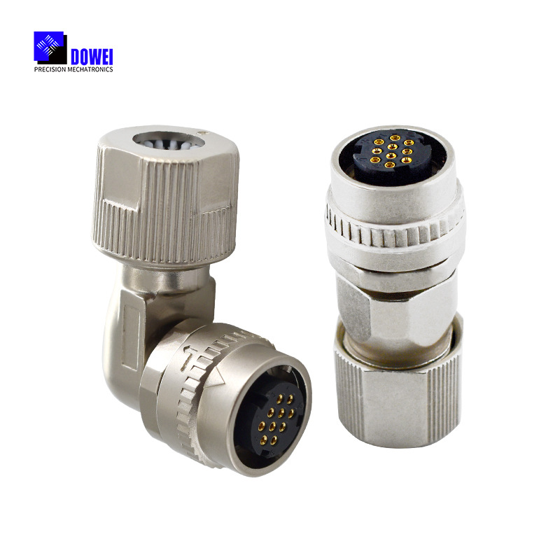 适用伺服电机编码器接头cm10-ap/sp2/10s-m-d 防水连接器航空插头