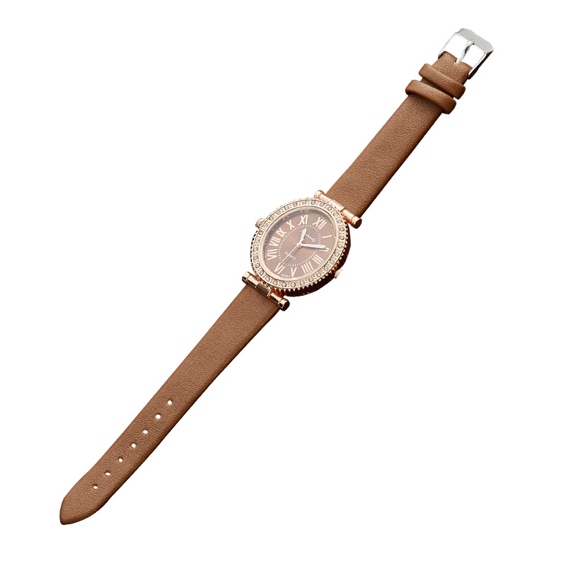 Affordable Luxury Fashion Brick Quartz Watch Women's Watch Elegant High-Grade Pointer Waterproof Watch Women's in Stock Wholesale