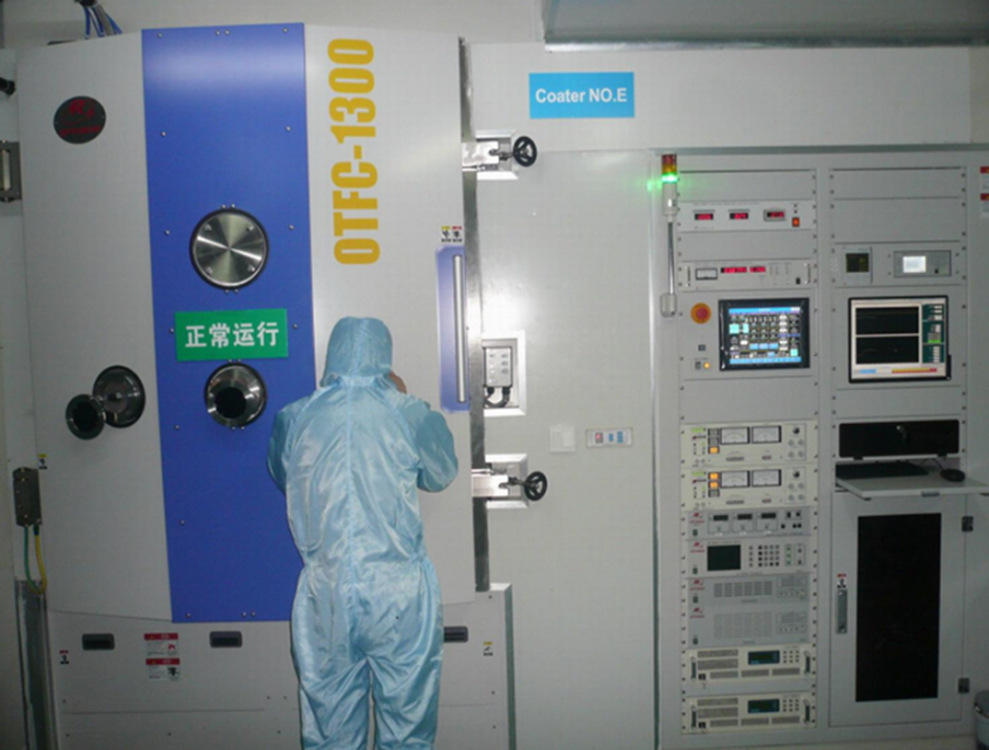 二手日本光驰otfc1300mm镀膜机(af as膜)