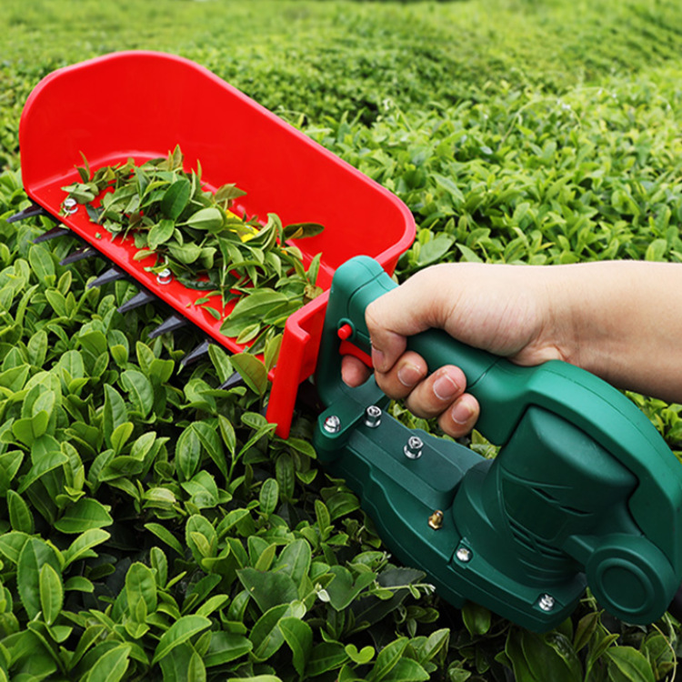 无刷锂电池电动绿篱机 充电型背负式绿篱树篱修剪机 茶树修枝工具