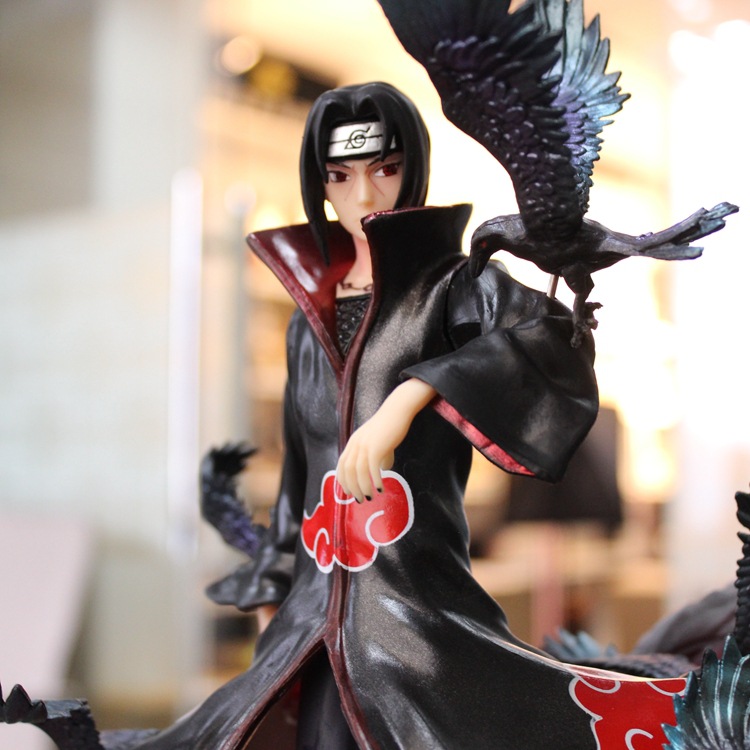 火影忍者 晓组织 宇智波鼬乌鸦殿堂鼬场景手办模型摆件乌鸦鼬手办