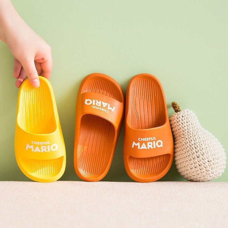 Children's Slippers Summer Young and Older Boys and Girls Indoor and Outdoor Non-Slip Soft Bottom Home Kids' Slippers Bathroom Baby Slippers