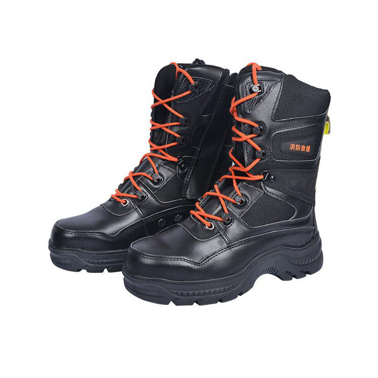 17款统型消防抢险救援靴隔热阻燃安全防护鞋高温作业安全保护靴子